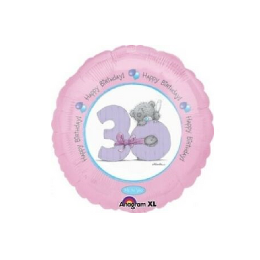 Me To You 30Th Birthday Bear 18" Mylar Balloon (5/Pk)