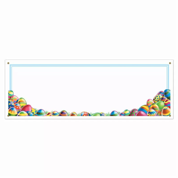 All Weather Easter Egg Hunt Hanging Banner (1/Pk)