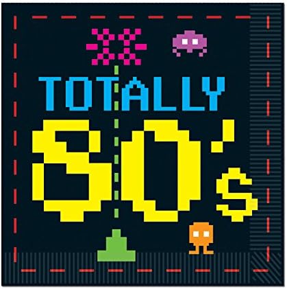 80's Lunch Napkins 16/PK