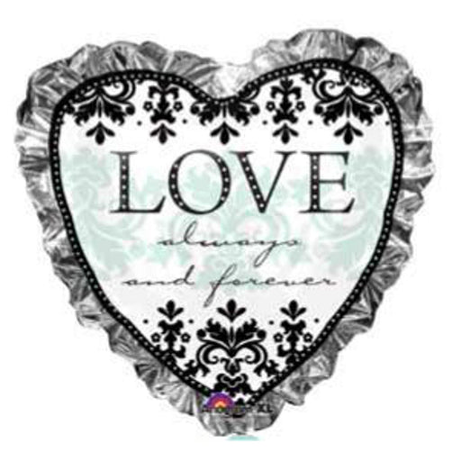 Always & Forever Heart Balloon Package
