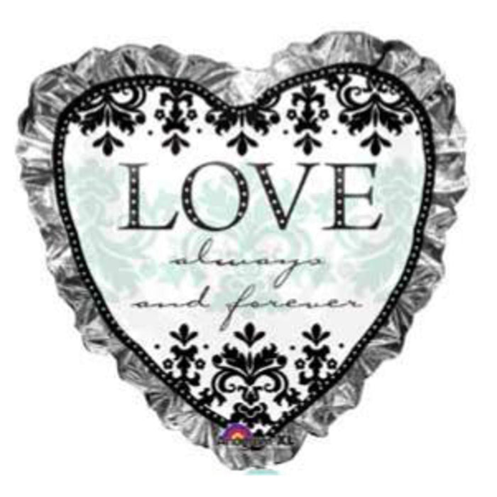 Always & Forever Heart Balloon Package