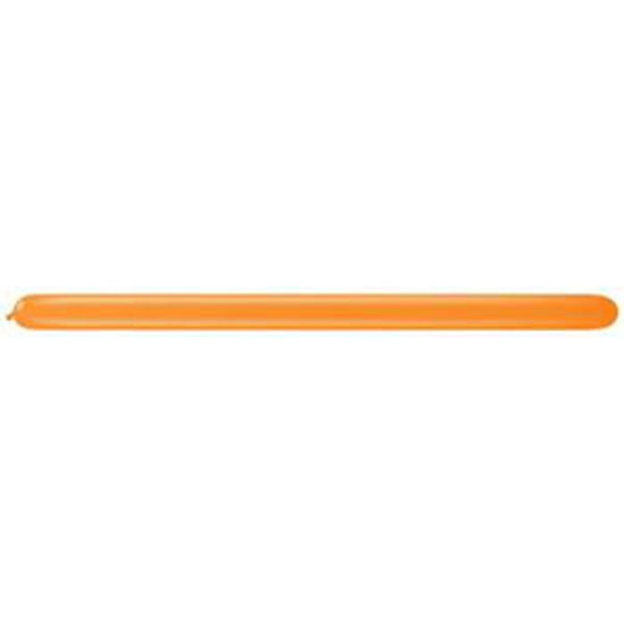 Qualatex Animal Twisty Orange 160Q Latex Balloons (100/Pk)