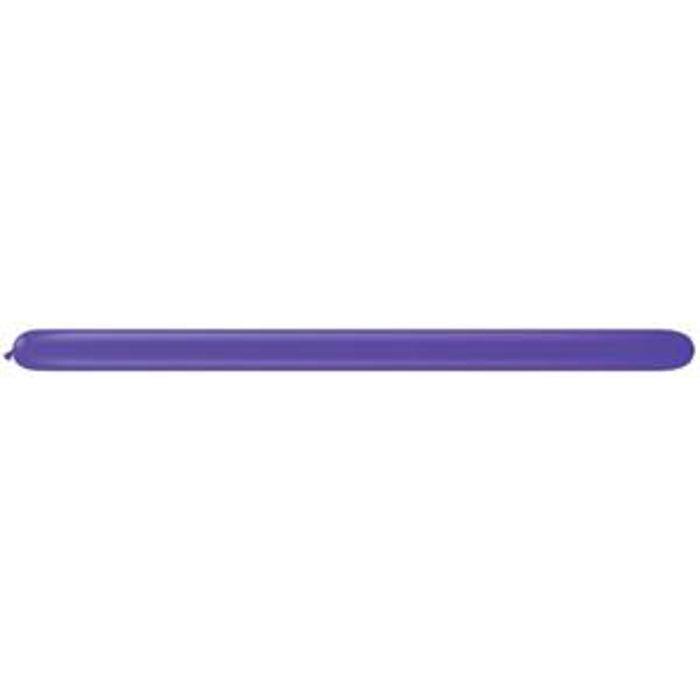 Qualatex Animal Twisty Purple Violet 160Q Latex Balloons (100/Pk)