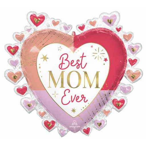 Best Mom Ever 29″ Foil Balloon (3/Pk)