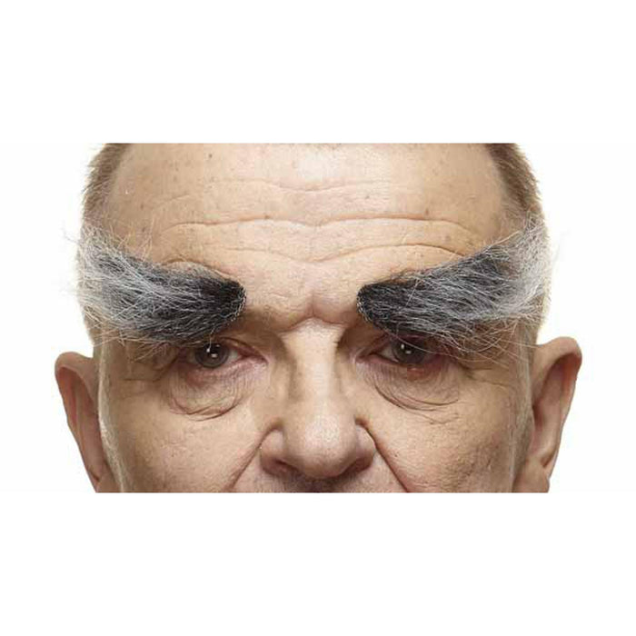 Black/Grey -Synthetic Eyebrows