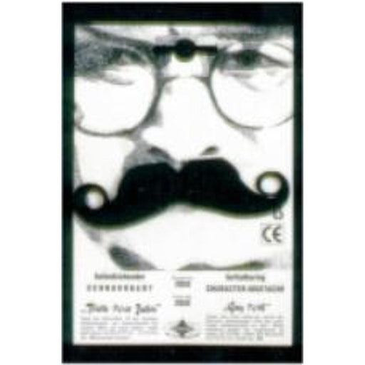 "Black Gay 90'S Handlebar Moustache"