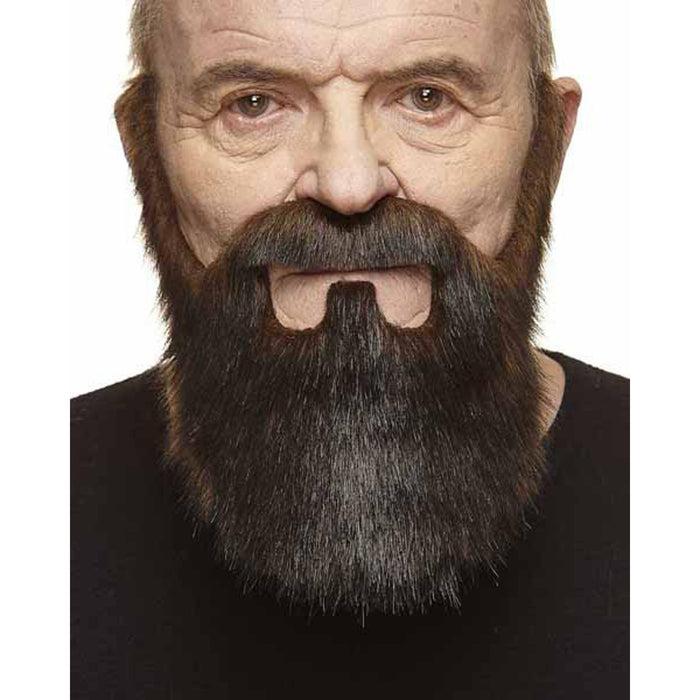 Brown/Red - Moustache & Beard Accessory