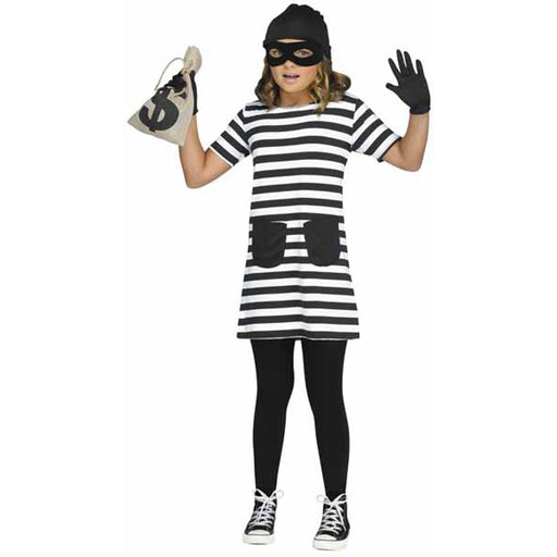 Burglar Costume For Kids - Extra Large (14-16) (1/Pk)