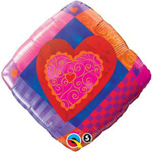 "Charming Heart Accent Patterns - 18 Inch Package"