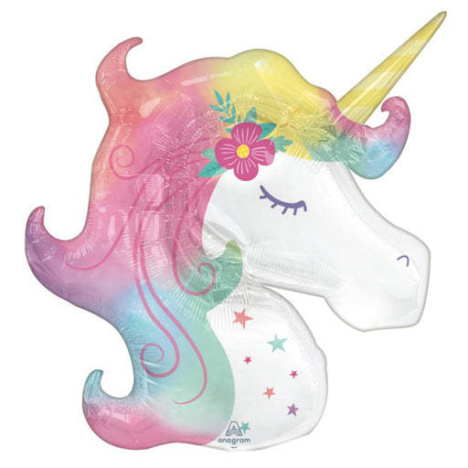 Enchanted Unicorn Balloon Bouquet - 33" Shape P35 Pkg.