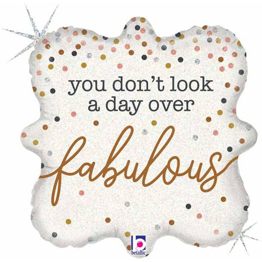 Fabulous Confetti 18" Shape Holo Pkg