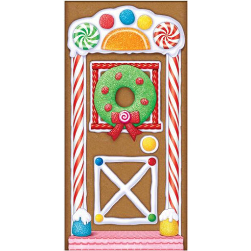 Gingerbread House Door Cover