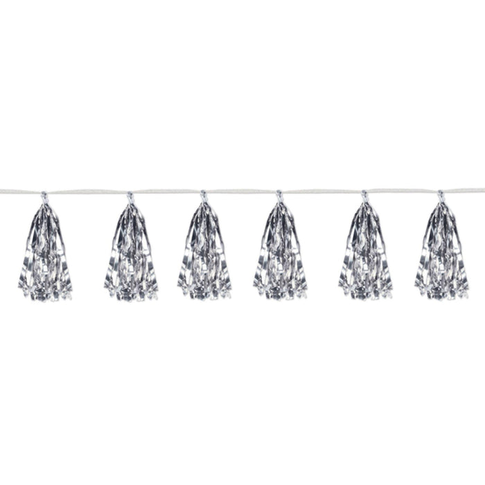 Metallic Tassel Garland (1/Pkg) - Glamorous Party Decoration