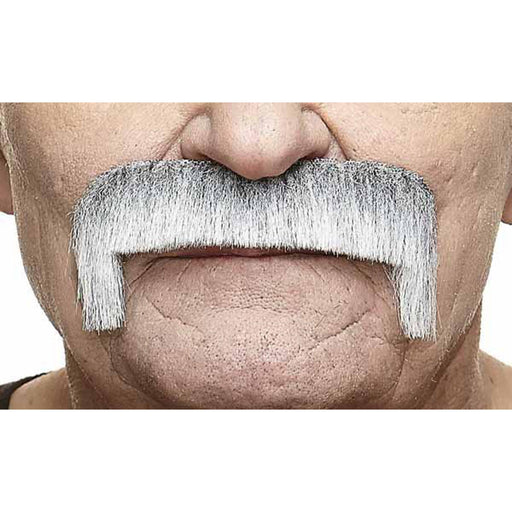 Moustache White/Grey