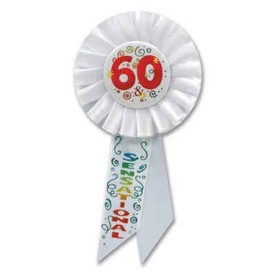 Shindigs 60 & Sensational Rosette Award Ribbons