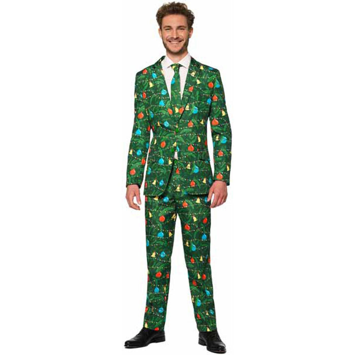 Suitmeister 2Xlarge Christmas Green Tree Suit.