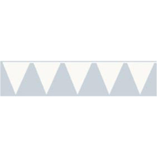 "White Pennant Banner - 10"X12' 1/Pk"