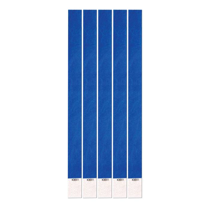 Geogalaxy Wristbands - 100/Pk Blue