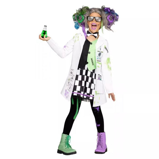 Lab Brat Girl Child Costume - Medium (8-10) (1/Pk)