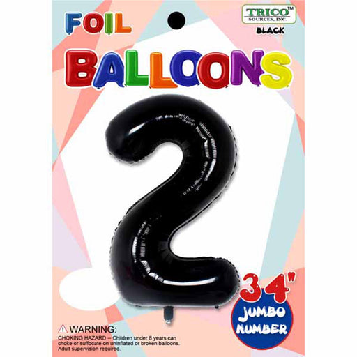 Number #2 Black