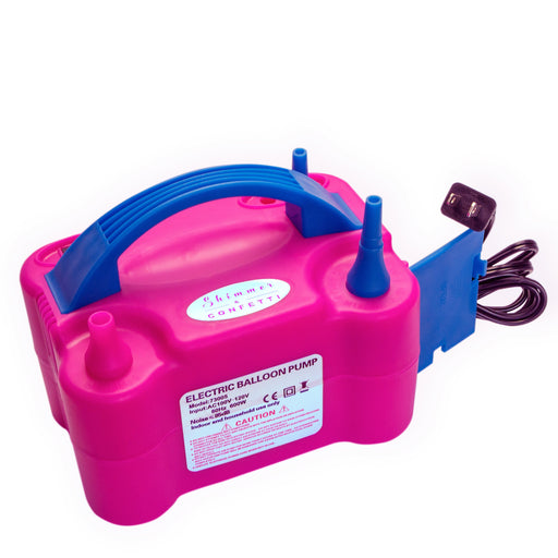 Electric Balloon Pump Shimmer & Confetti