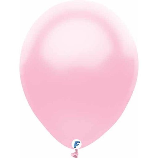 100 Pack Of Pearl Pink 12" Balloons By Funsational