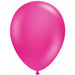 Vibrant Hot Pink Latex Balloons by Tuftex (100/Pk)