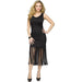 Black Fringe Character Dress
