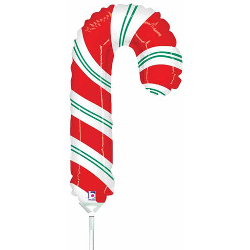 14" Candy Cane Mini Shape Balloon