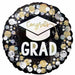 18" Grad Circles & Dots Holo Balloon (S55)