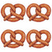 "2-Sided Pretzel Cut Outs - Pack Of 4"