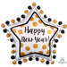 "30" Happy New Year Holographic Balloon Pack"