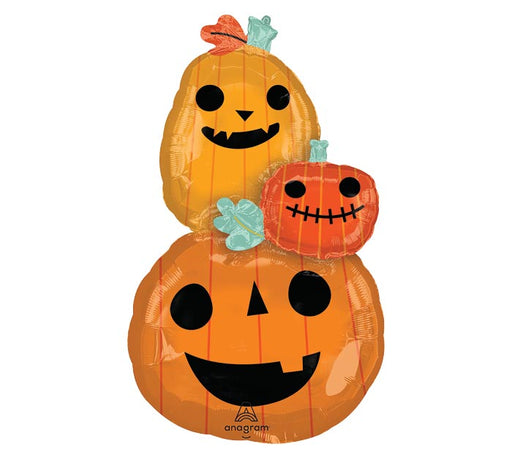 35" Classic Halloween Pumpkin Foil Balloon 