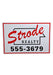Strode Realty Halloween Metal Sign - Vintage Trick Or Treat Design