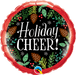 18" Holiday Cheer Pine Cones Balloon (5/Pk)