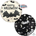 18" Happy Halloween Bat Attack Round Foil Balloon