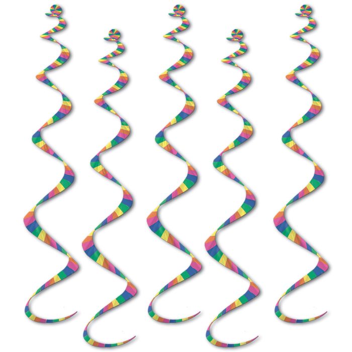 Printed Stripes 5/Pk
