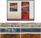 Vintage Weathered Board Cutouts