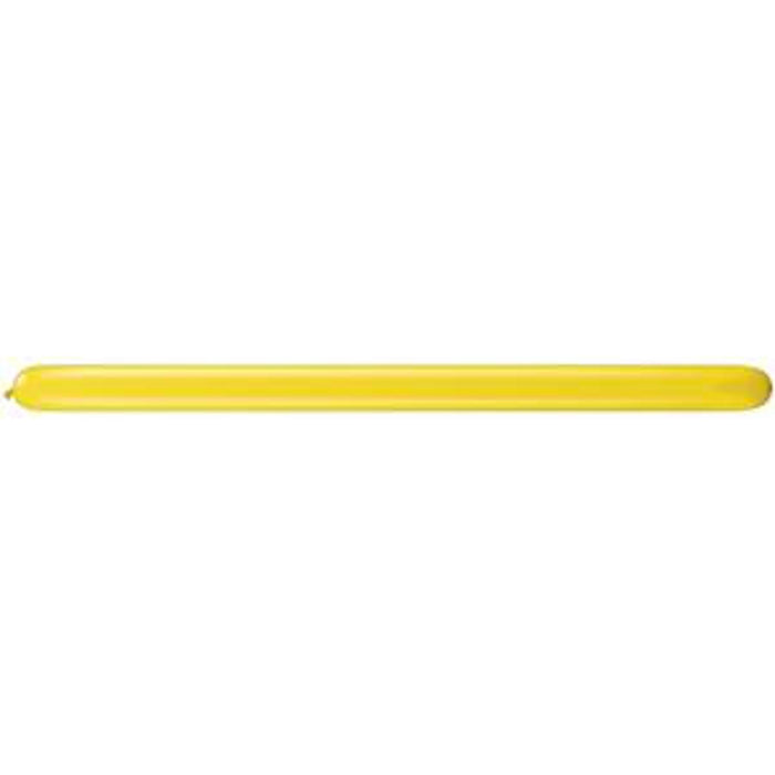 Animal Twisty Citrine Yellow Balloons (Pack Of 100)