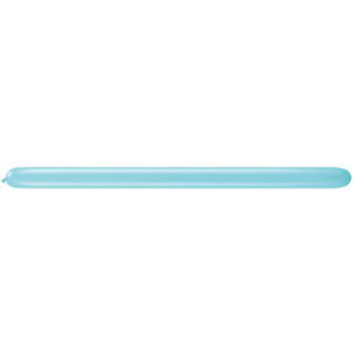 Qualatex Animal Twisty Caribbean Blue 160Q Latex Balloons (100/Pk)
