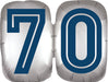 Happy Birthday Man 70 - 25" SuperShape Foil Balloon (3/Pk)
