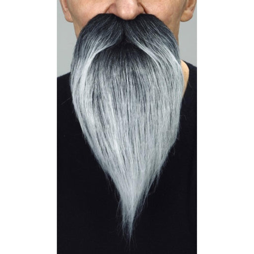 Beard And Moustache - Black & Grey
