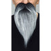 Beard And Moustache - Black & Grey
