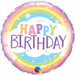 A multicolored balloon to bring vibrancy and joy to birthday celebrations.