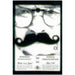 "Black Gay 90'S Handlebar Moustache"