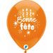 "Bonne Fete Balloons Set - 8 Pack (12" Each)"