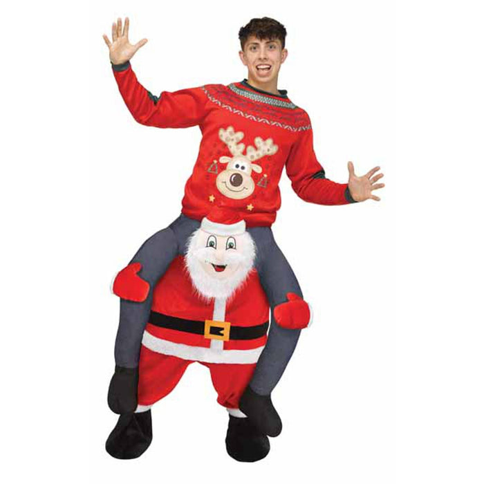Carry Me Santa Adult Costume