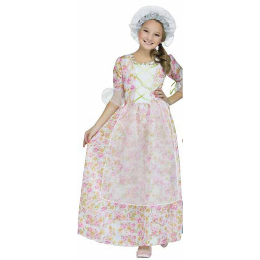  Colonial Cap & Apron Child Costume Kit - One Size (1/Pk)