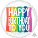 Colorful Rainbow Birthday Balloon Pack - (32 Count)