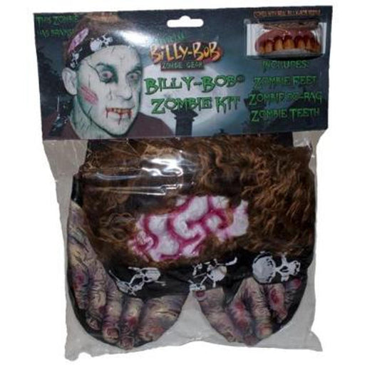 "Complete Zombie Kit: Sandals Teeth & Bandana"